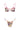 HELIOS BIKINI SET IN PINK PRINT - CULT MIA