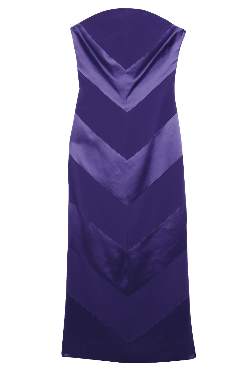 IBIZA MIDI DRESS IN PURPLE