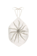 White The Innocent Top by IKINITA, featuring a stylish, lightweight design with a relaxed fit, perfect for casual wear.