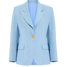Blue IKINITA THE SUN jacket with a stylish design, featuring a lightweight, comfortable fit perfect for casual wear.