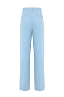 Blue THE SUN pants by IKINITA, shown in a relaxed fit with a comfortable waistband, displayed on a neutral background.