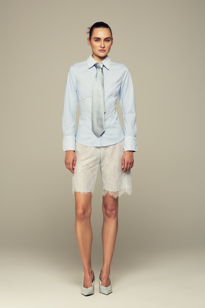 LAURA SHORTS IN BLUE