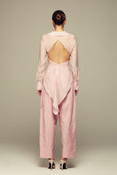 Pink Ulysse shirt by IKINITA, featuring a soft fabric and casual fit, displayed on a neutral background.