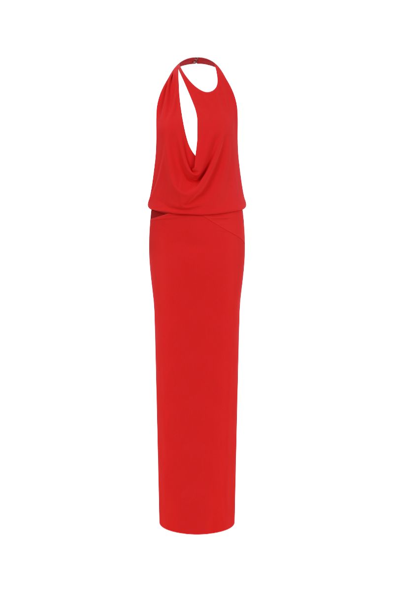 ANYA DRESS IN RED - CULT MIA