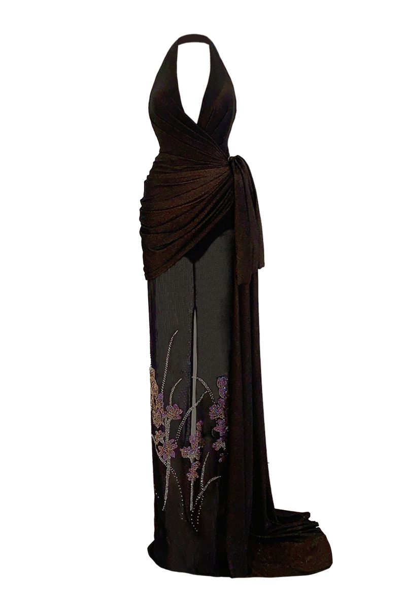 LILY HALTER GOWN - CULT MIA