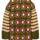 Jessica K Imagine Jacket in kaki, a stylish cardigan with a cozy fit, showcased in a natural pose highlighting its fabric and design.