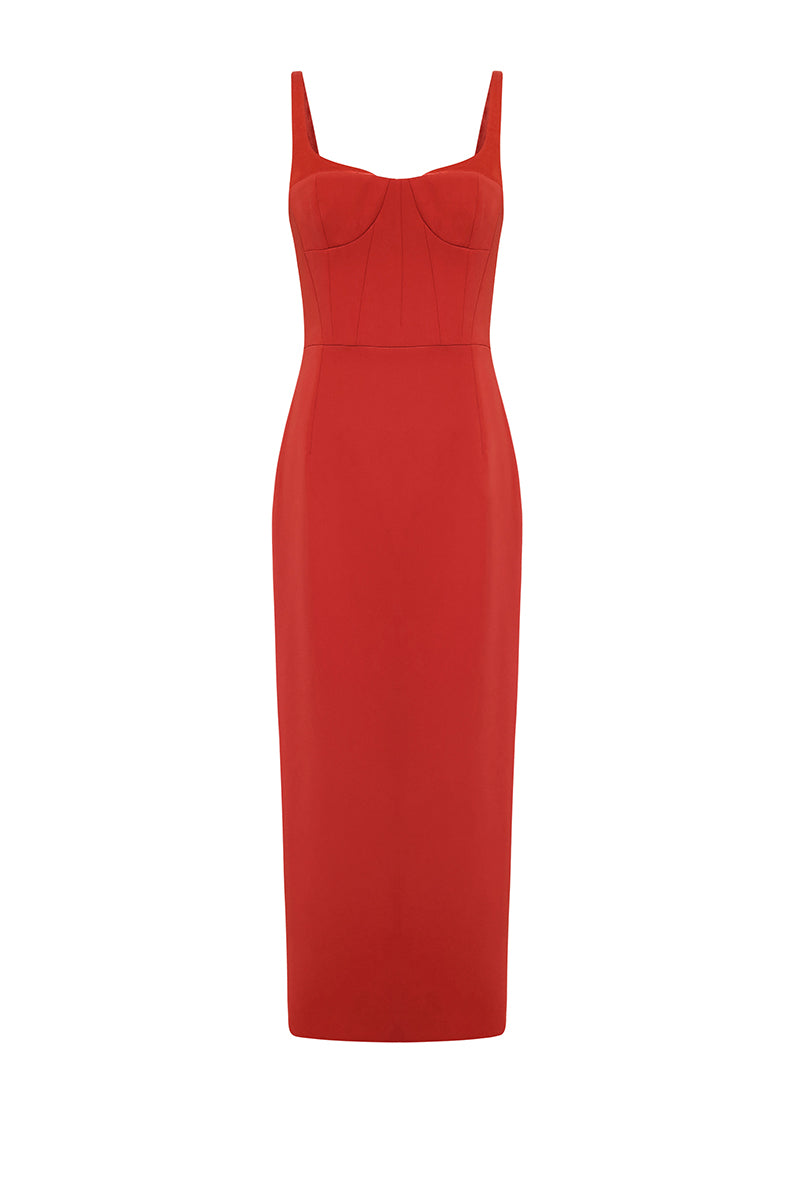 SEVILLA DRESS IN RED - CULT MIA