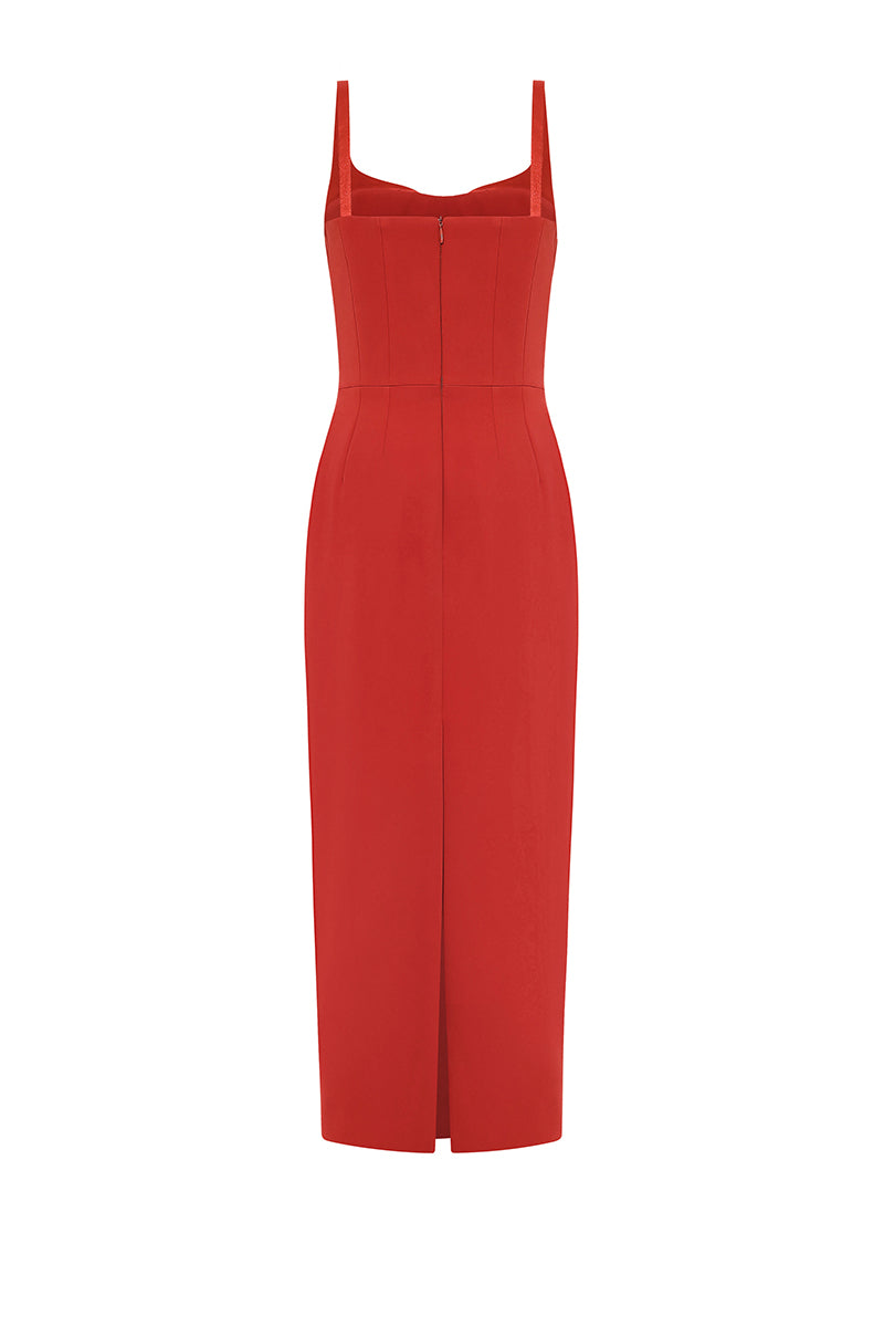 SEVILLA DRESS IN RED - CULT MIA