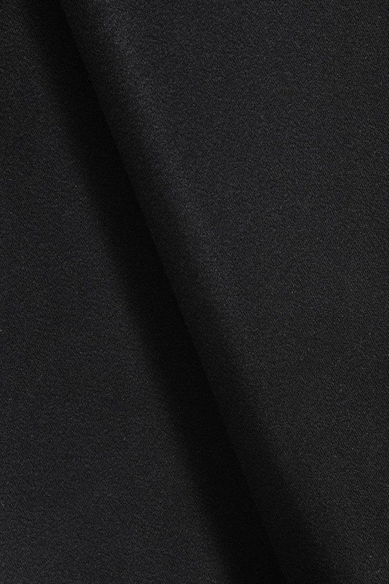 Black Bordeaux jacket by Lekieu, stylish jacket featuring a sleek design, with visible collar and zip closure.