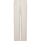 Cream Cardiff pants by Lekieu, stylish and comfortable women's pants displayed on a model.