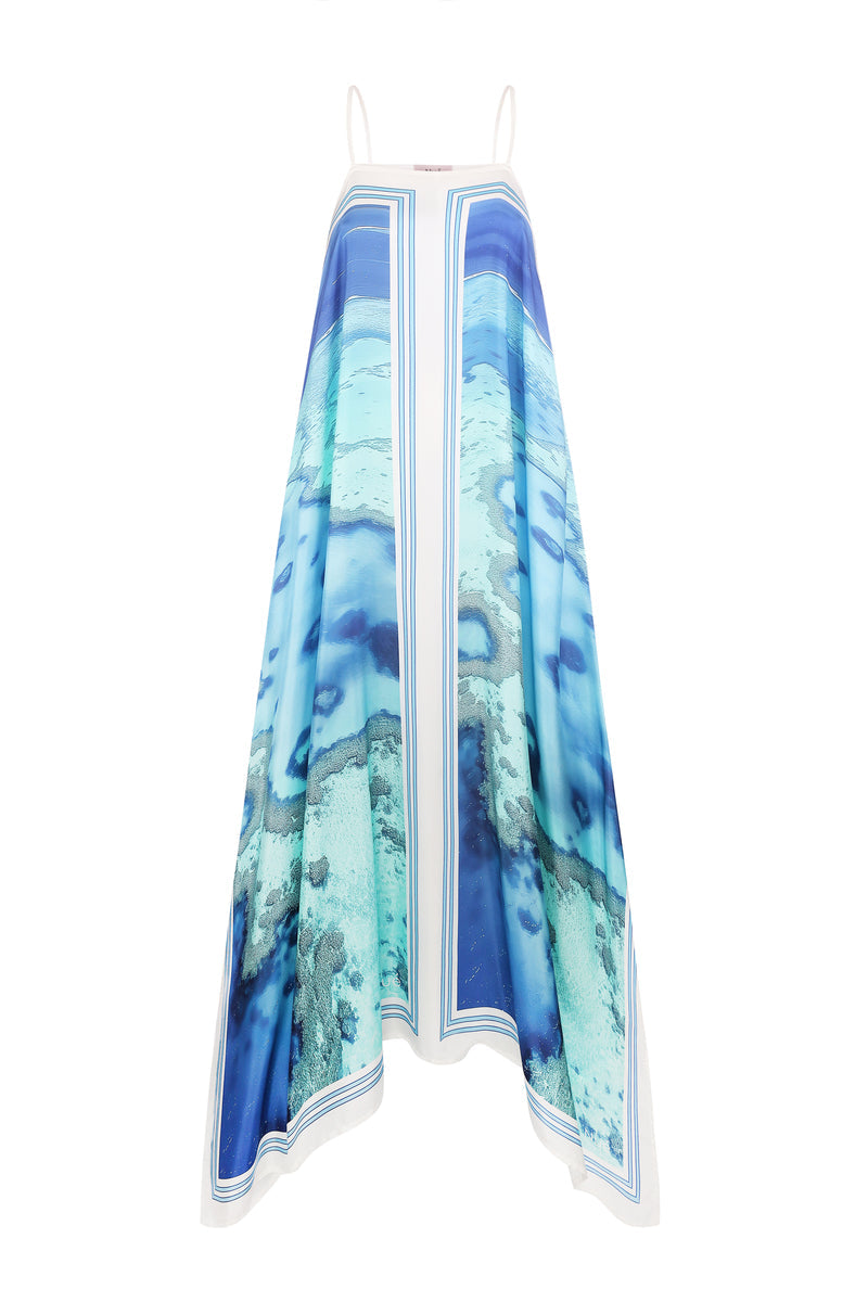 MALDIVES SILK MAXI DRESS - CULT MIA