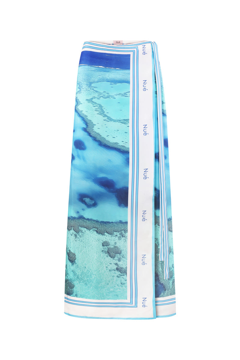 MALDIVES SILK MAXI SKIRT - CULT MIA