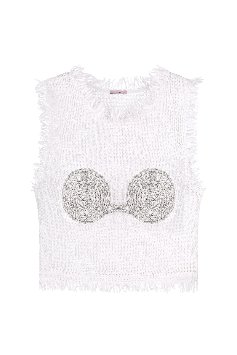 SPIRAL KNITTED TOP - CULT MIA