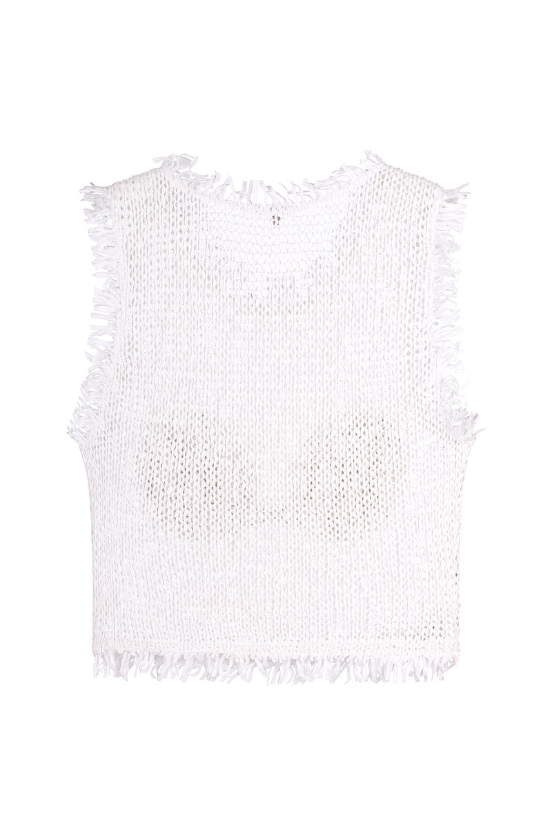 SPIRAL KNITTED TOP - CULT MIA