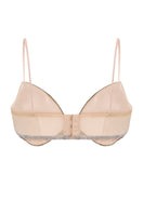 Nué Rose Crystal Bra top featuring delicate rose crystals, stylish and elegant lingerie or fashion top for women.