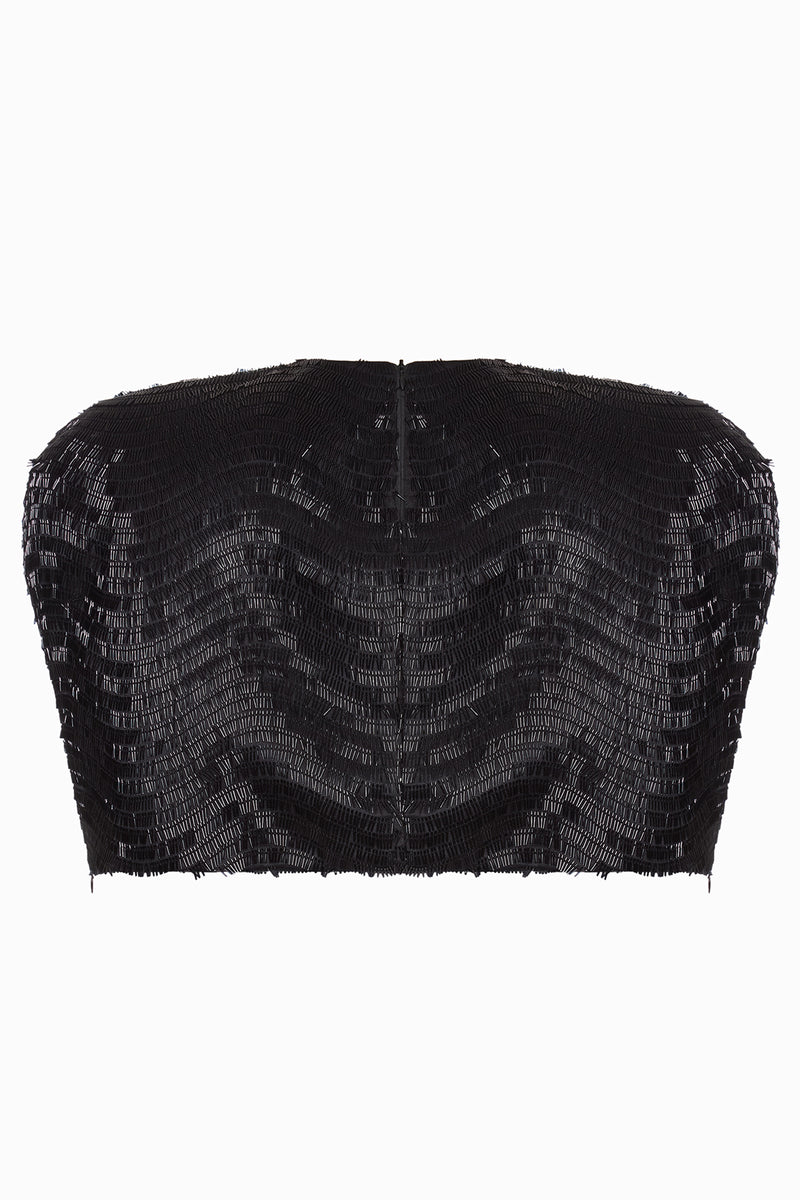 SEQUIN CAPE IN BLACK - CULT MIA