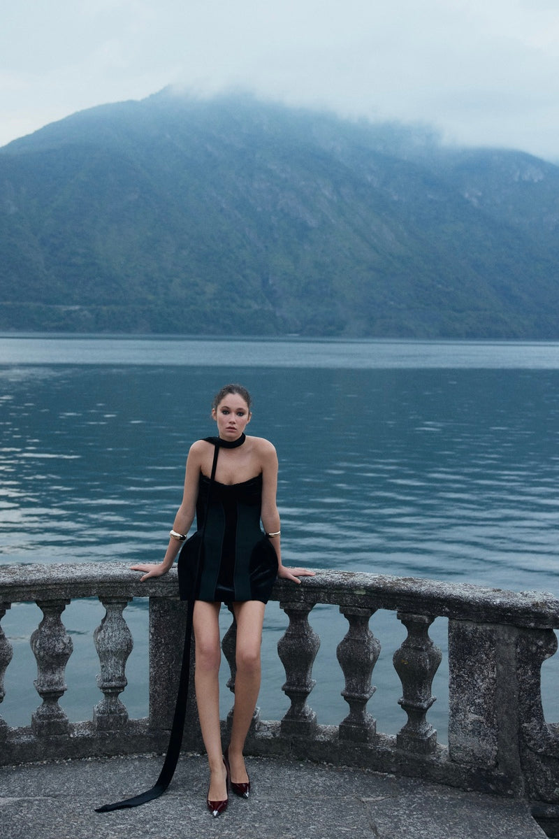 SELENE DRESS IN BLACK - CULT MIA