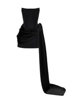 Black Hope Dress and Trail mini dress by Balykina, featuring a stylish design with a fitted silhouette and elegant details.