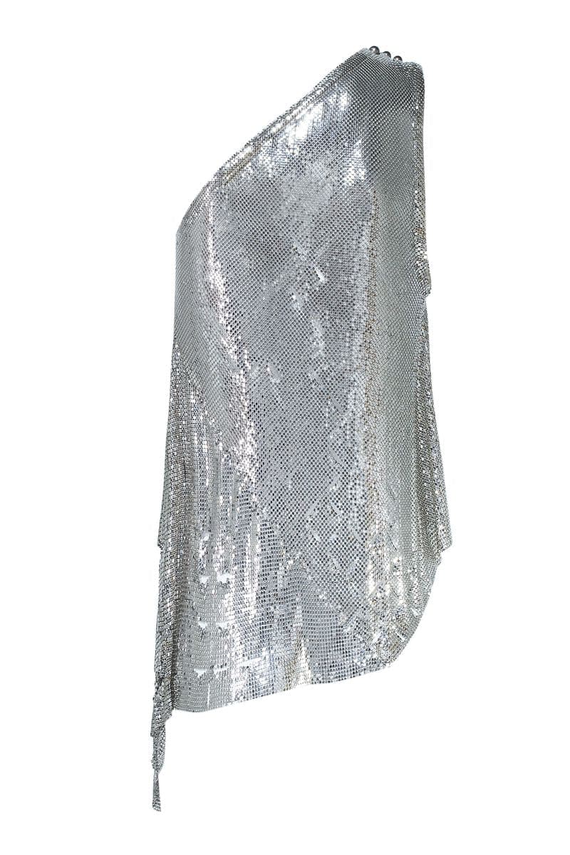 MOONLIGHT ONE-SHOULDER ASYMMETRIC TOP - CULT MIA