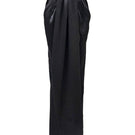 Arti Apparel Laurent maxi skirt in flowy fabric with a high waist and elegant design, shown in a full-length view.