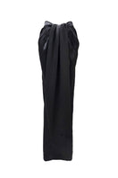 Arti Apparel Laurent maxi skirt in flowy fabric with a high waist and elegant design, shown in a full-length view.