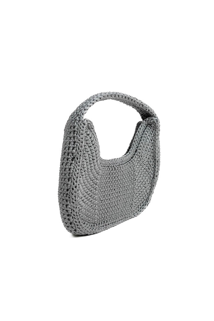 Mara Brazil Lua Bag shoulder bag in textured leather with adjustable strap and stylish design.