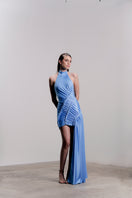 Francisco Arce Maria Dress mini dress with floral pattern and sleeveless design, stylish and perfect for summer wear.