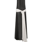 Nué HELOÏSE black gown, elegant dress with flowing fabric and stylish design, perfect for formal occasions.