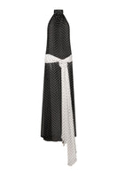 Nué HELOÏSE black gown, elegant dress with flowing fabric and stylish design, perfect for formal occasions.