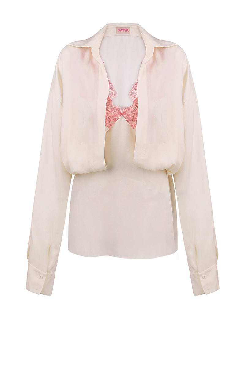 MILK MINI SHIRT DRESS - CULT MIA