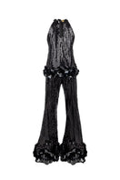 Black Alersundi Brenda two-piece co-ord suit featuring a stylish blazer and matching pants, perfect for modern, chic looks.