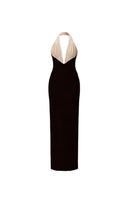 POEM AVELINE gown featuring elegant fabric and a flowing silhouette, perfect for formal occasions.