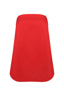 Sayya SKARLETT red top, stylish sleeveless blouse with a V-neck and relaxed fit, displayed on a hanger.