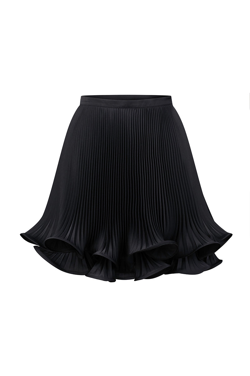 COLLETTE MINI SKIRT IN BLACK - CULT MIA