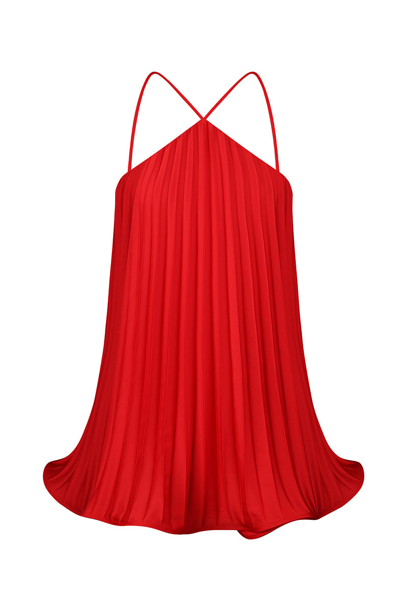 SCARLETT TOP IN RED - CULT MIA