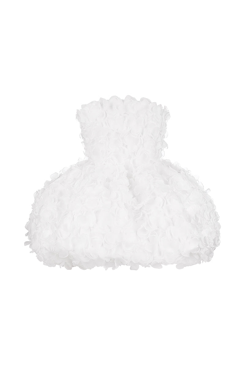 ROMY MINI DRESS IN WHITE - CULT MIA