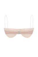 Nué Midnight Rhinestone Bra top with sparkling embellishments, featuring a stylish fit and intricate design for fashionable wear.