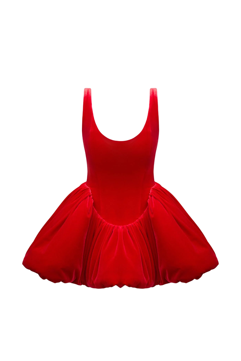 LICA DRESS IN RED