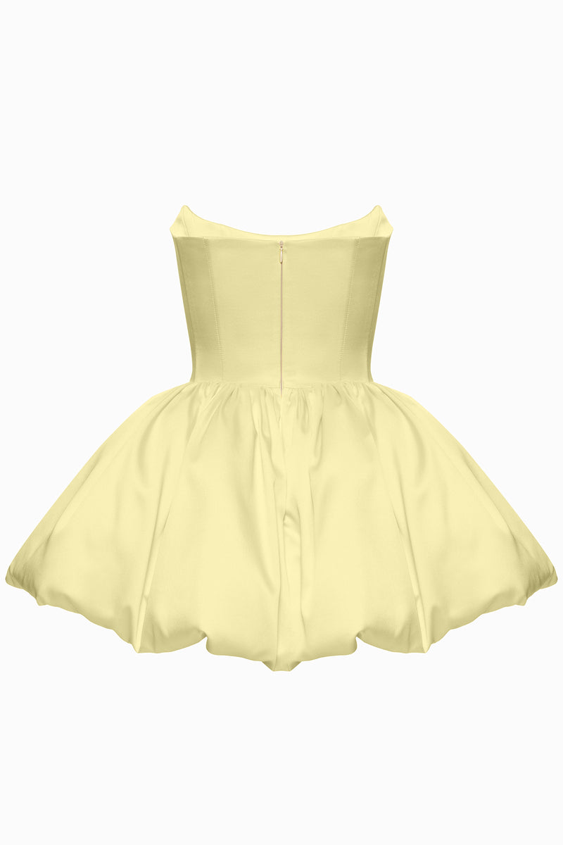 BALYKINA REBECCA TRANSFORMER CORSET TOP-TO-DRESS IN LEMON | Cult Mia BALYKINA REBECCA TRANSFORMER CORSET TOP-TO-DRESS IN LEMON | Cult Mia