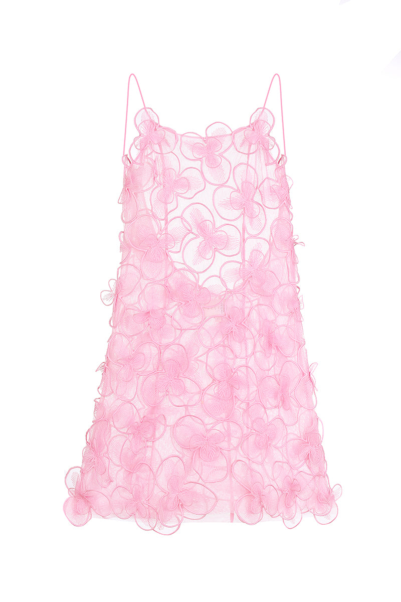 ANETTE MINI DRESS IN PINK - CULT MIA