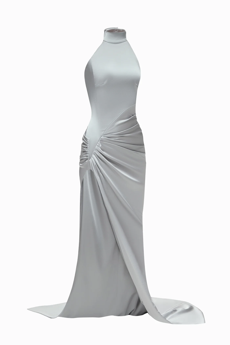 ERA DRESS IN GRAY | CULT MIA | BALYKINA ERA DRESS IN GRAY | CULT MIA | BALYKINA