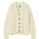 First Born Knits Paris Cardigan in soft knit fabric, featuring a relaxed fit and button-front design.