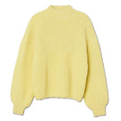 First Born Knits shell sweater featuring a cozy, textured design in soft, neutral colors.