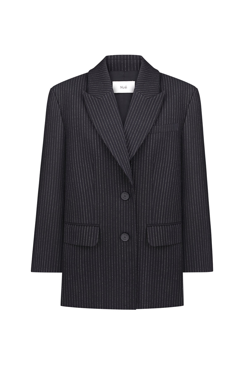 TAILORED PINSTRIPED BLAZER - CULT MIA
