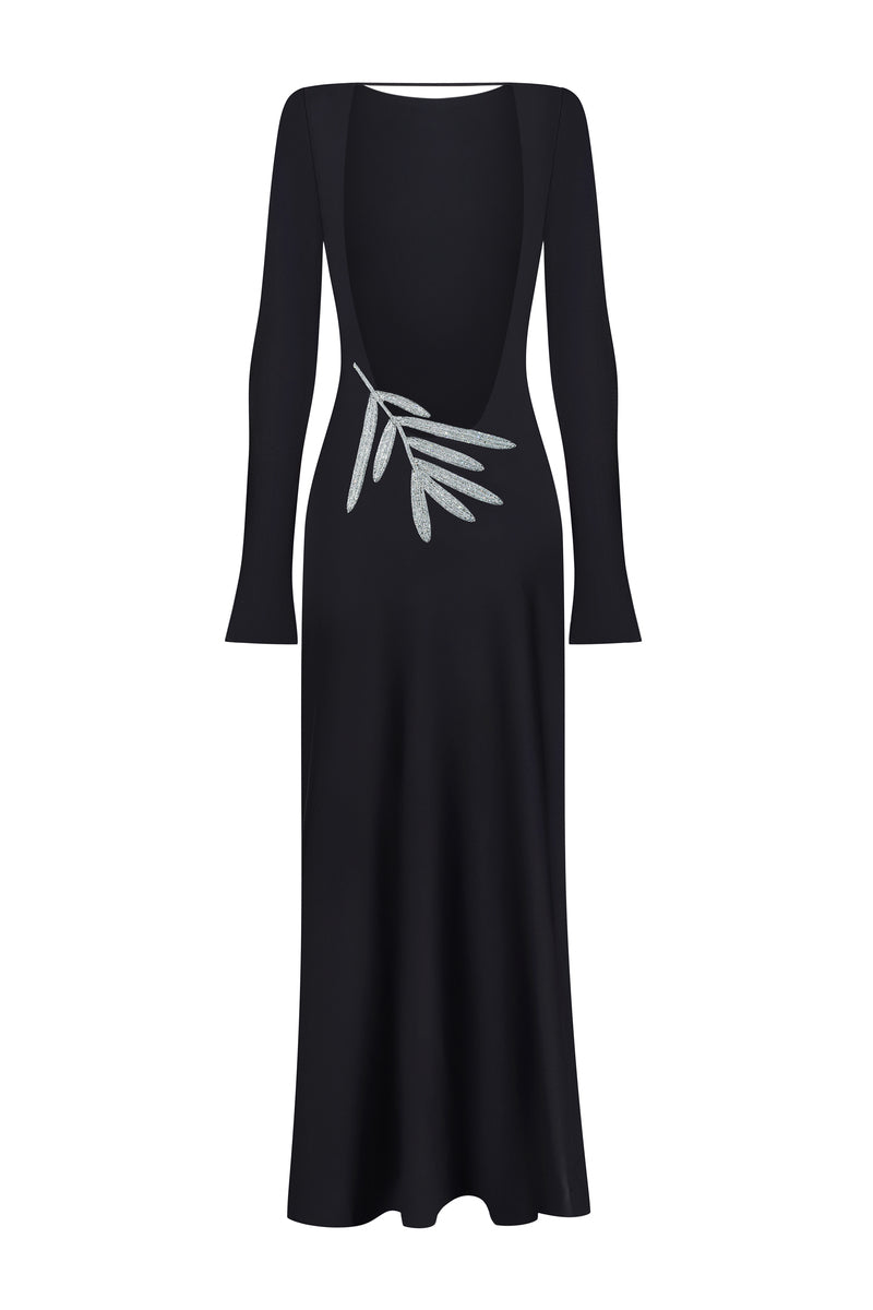 SABRINE BLACK GOWN - CULT MIA