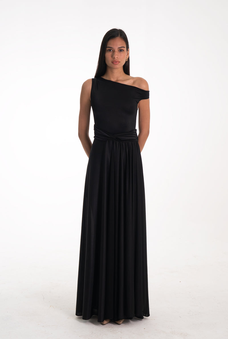 GENEVE BLACK DRESS - CULT MIA