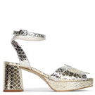 Terry de Havilland Sima block heels with sleek design and sturdy heel, stylish footwear for fashionable occasions.