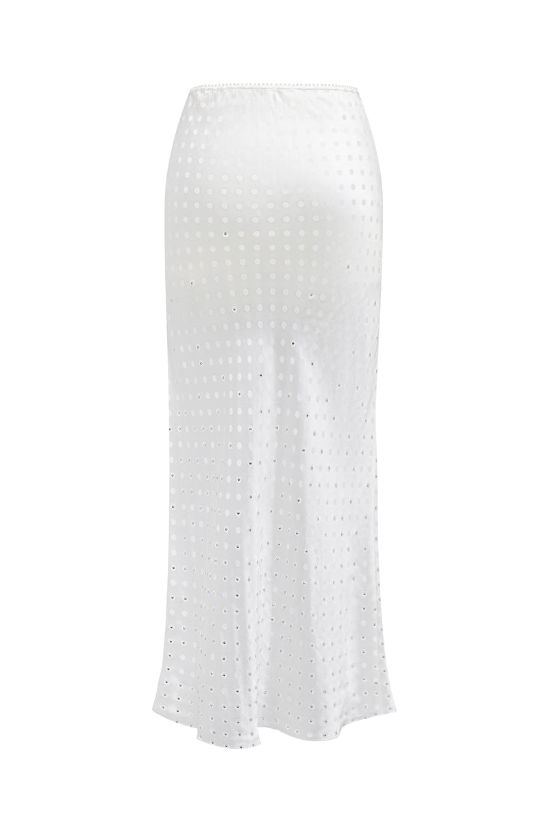 VERONIQUE SKIRT IN WHITE - CULT MIA