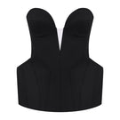 Nué Harper corset top, stylish sleeveless fashion top with structured design, perfect for trendy everyday wear.