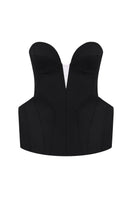 Nué Harper corset top, stylish sleeveless fashion top with structured design, perfect for trendy everyday wear.